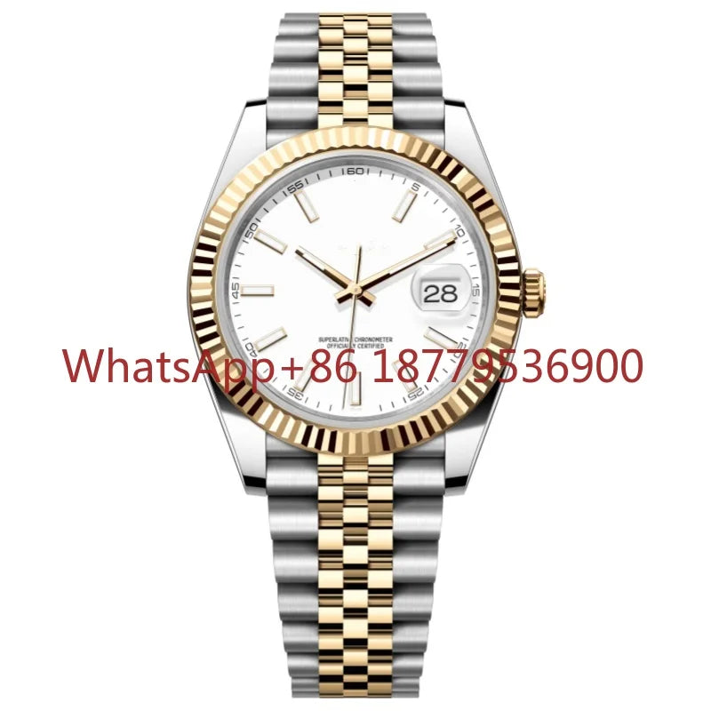 2026 Men's 904L Stainless Steel Automatic Mechanism Sapphire glass 41MM Watches Customized