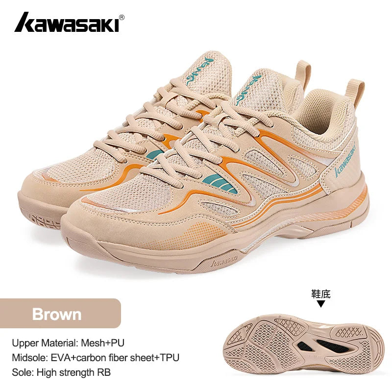 Badmintonski čevlji v retro stilu Kawasaki Original Anti-Torsion Carbon Sheet Profesionalni športni čevlji za namizni tenis C32016