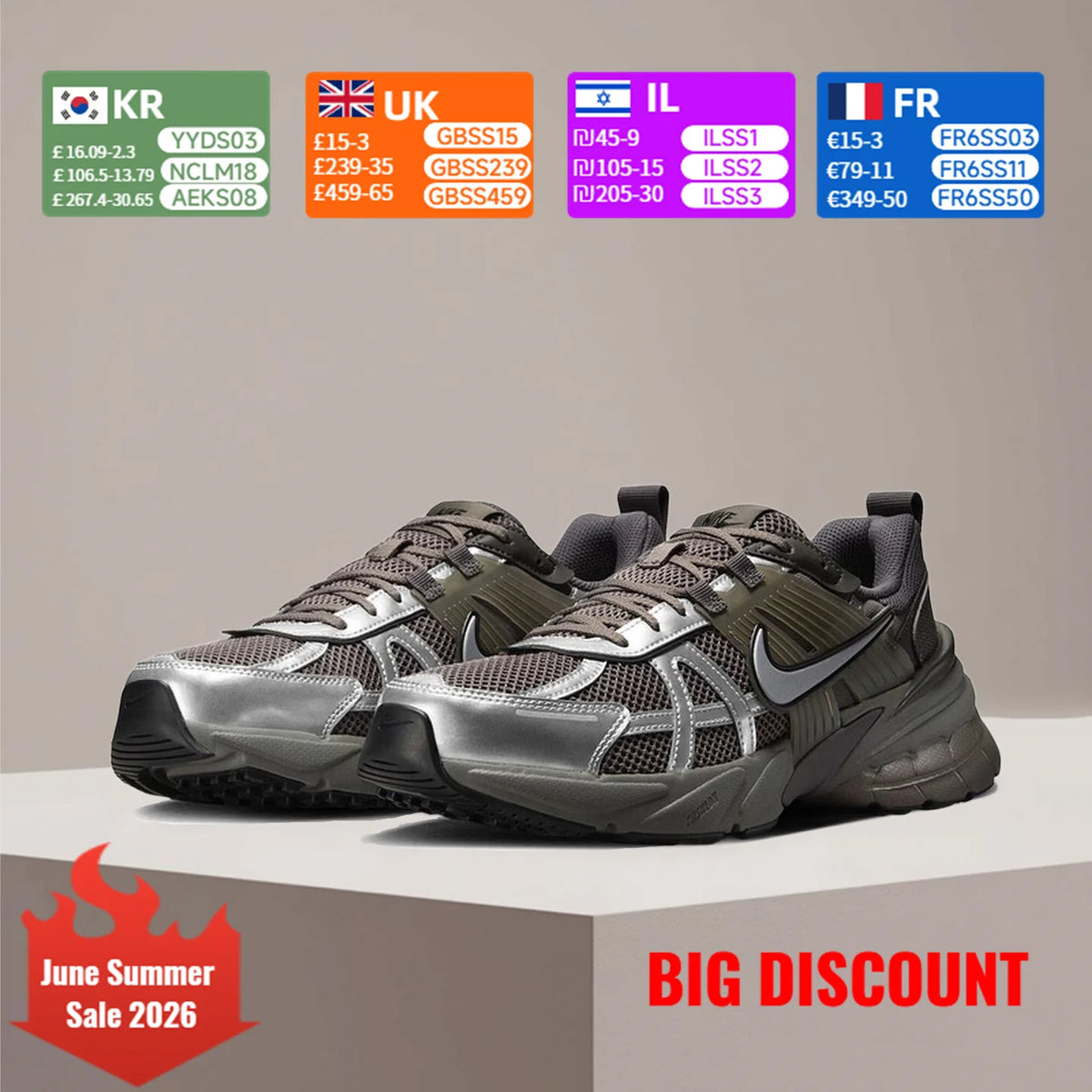 Chaussures de course Nike V2K Run Retro : amorti confortable et construction résistante. Style décontracté unisexe pour tous les jours. HQ1678-200