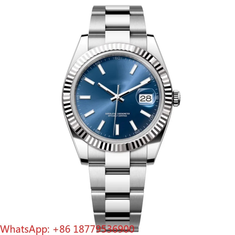 2026 Men's 904L Stainless Steel Automatic Mechanism Sapphire glass 41MM Watches Customized