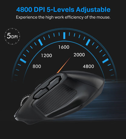 E-YOOSO X-31 USB 2.4G Wireless Gaming Large Mouse for Big Hands PAW3212 4800 DPI 5 buttons for gamer Mice computer laptop PC
