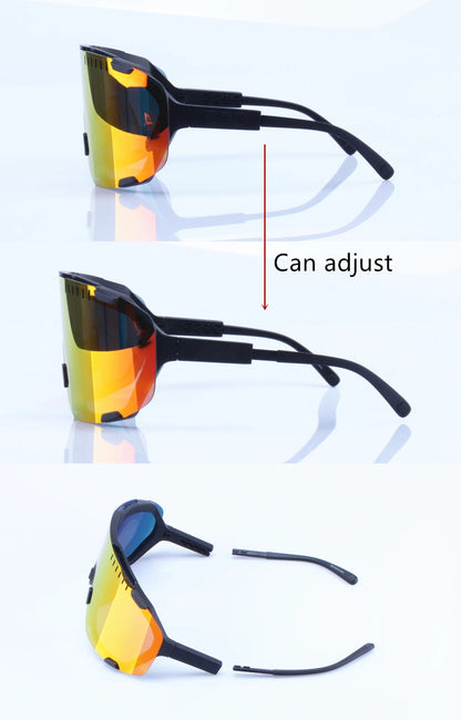 Lunettes de soleil photochromiques DEVOURS pour le cyclisme, hommes et femmes, sport, VTT, vélo, lunettes MTB, changement de couleur