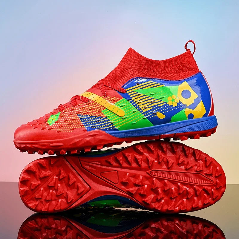 Nouvelles chaussures de football professionnelles pour hommes, crampons de football de société, chaussures de football d'intérieur, bottes d'entraînement originales, chuteira de terrain rapide