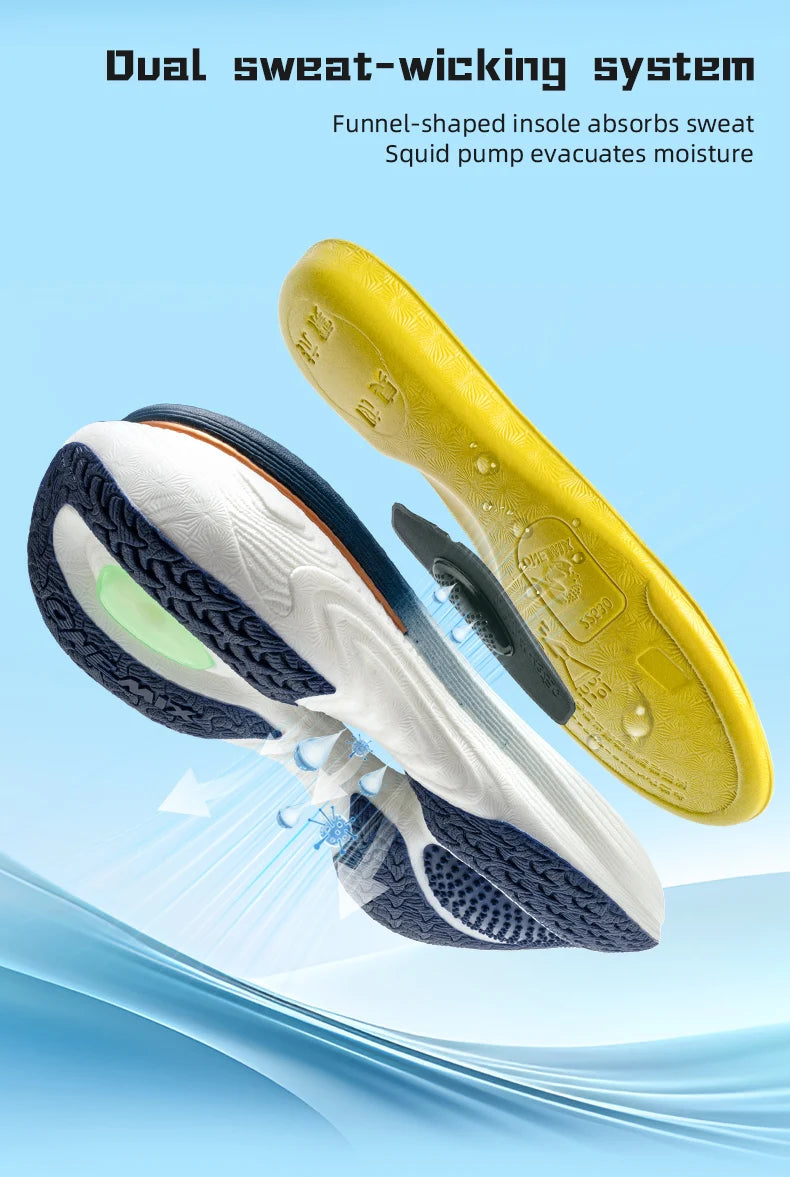 Scarpe da jogging e running ONEMIX Bumper Max unisex, sneaker leggere da strada resistenti all’usura, scarpe sportive fashion per il fitness