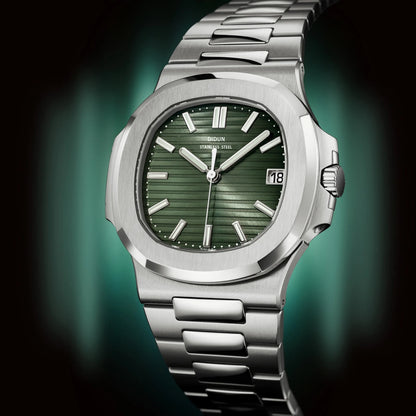 DIUDN DESIGN Men Luxury Watches Top Brand JAPAN Quartz Wristwatch Sport Business Stainless Steel Waterproof CLOCK reloj hombre