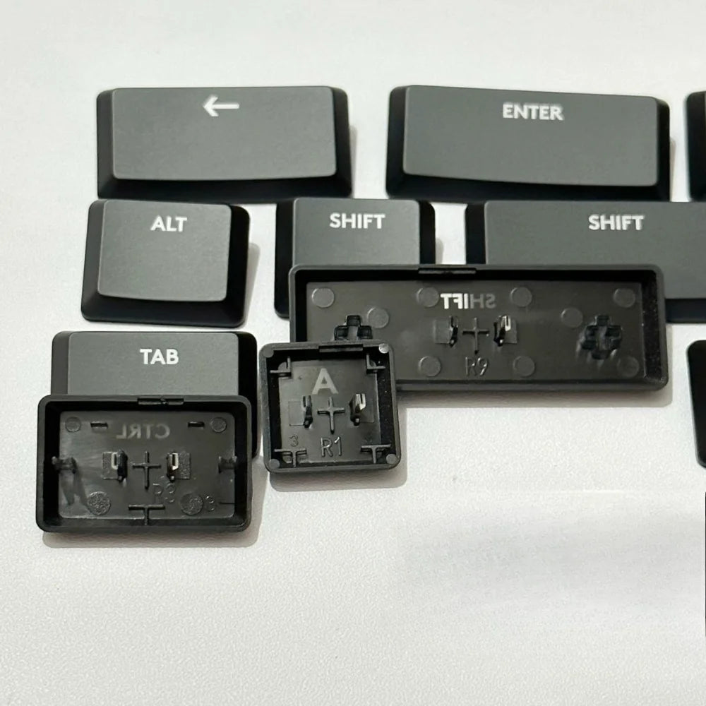 Tasti per tastiera meccanica da gaming wireless compatibili con Logitech G913TKL, G915, G813 e G815 RGB trasparente