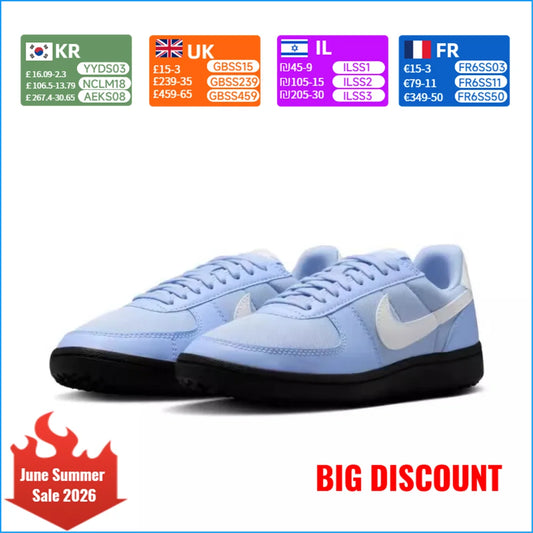 Nike FIELD GENERAL Sportkläder Casual Minimalistiska Halkfria Låga Slitstarka Sneakers FZ5593-400
