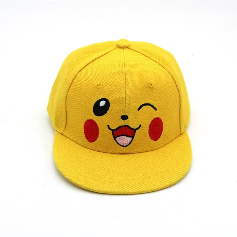 Καπέλο Anime Pokemon Καπέλο μπέιζμπολ Ρυθμιζόμενο Pikachu Cosplay Hip Hop Κινουμένων Σχεδίων Καπέλα για Ενήλικες Αγόρια Κορίτσια Παιδιά Δώρα Γενεθλίων