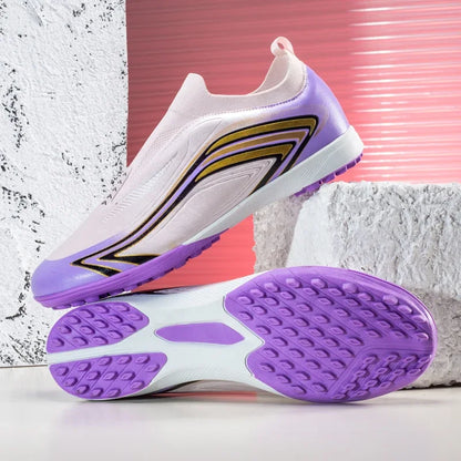 Nouvelles chaussures de football pour hommes, baskets de match, chaussures de futsal antidérapantes, crampons pour terrain en herbe, chaussures de football d'intérieur, légères, de haute qualité, pour l'extérieur