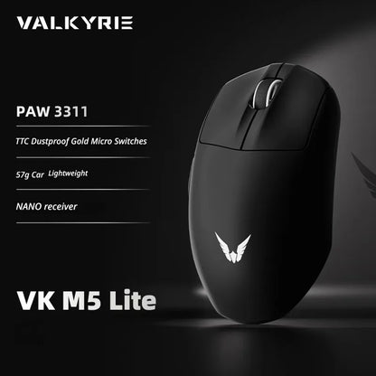VALKYRIE VK M5 PRO Wireless Mouse Dual 8K Intelligent Display Screen Receiver Ergonomic Lightweight Low Latency Gaming Mouse