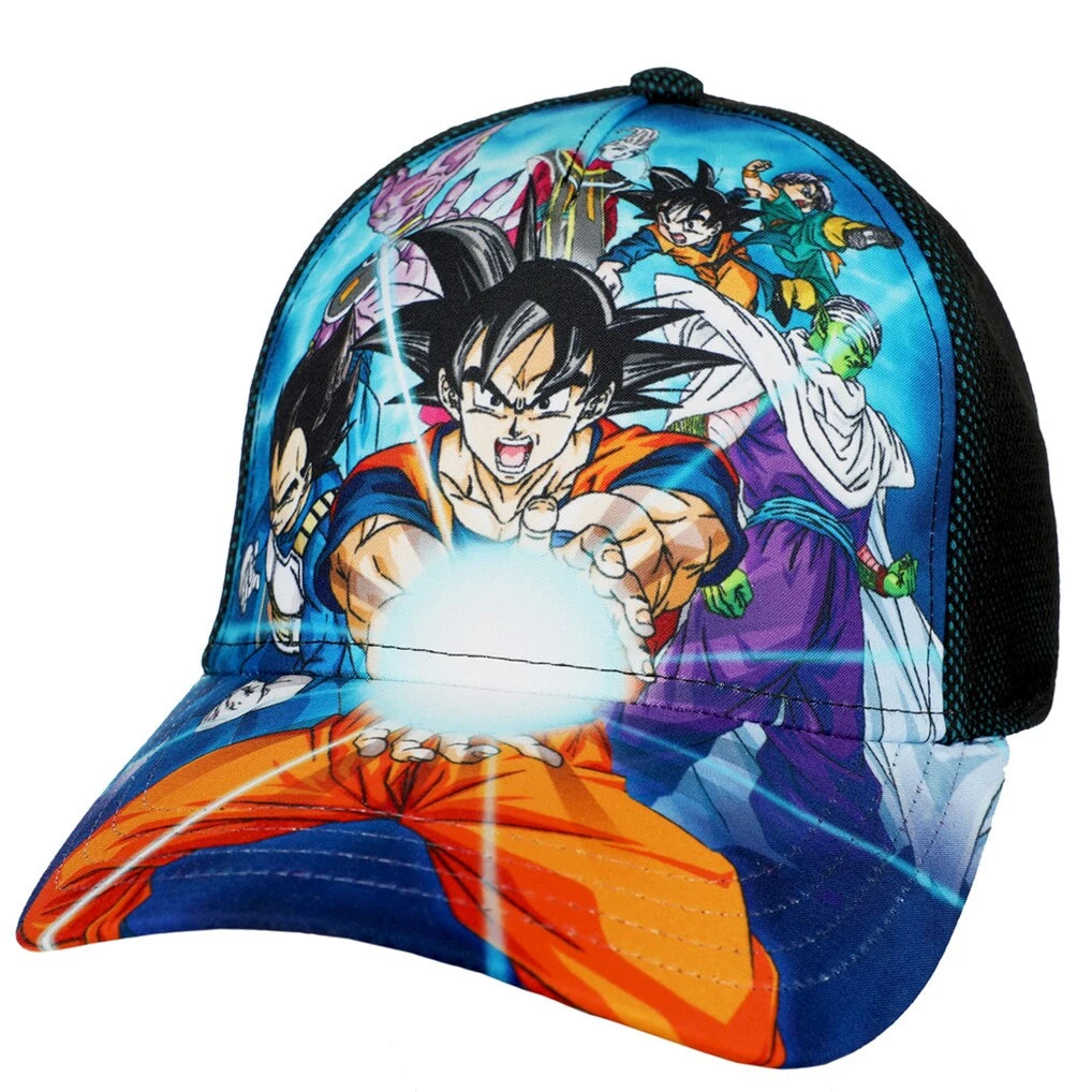 2026 New Summer Dragon Ball Super Youth Men Baseball Snapback Hat Black- Anime Enthusiast Gift, Produit gaming premium Fraquane