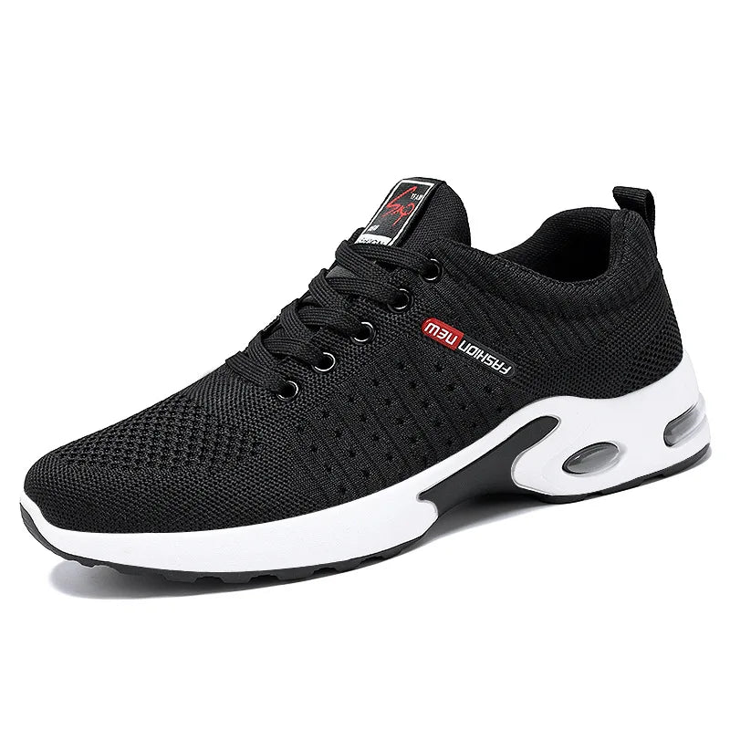 Chaussures de course respirantes à lacets pour hommes, tendance coréenne, légères, décontractées, confortables, nouvelle Version