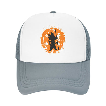 Unisex Dragon Ball Z Goku Dbz Trucker Hats Outdoor Mesh Baseball Caps Snapback Caps  Hats Sun Caps Trucker Cap High Quality
