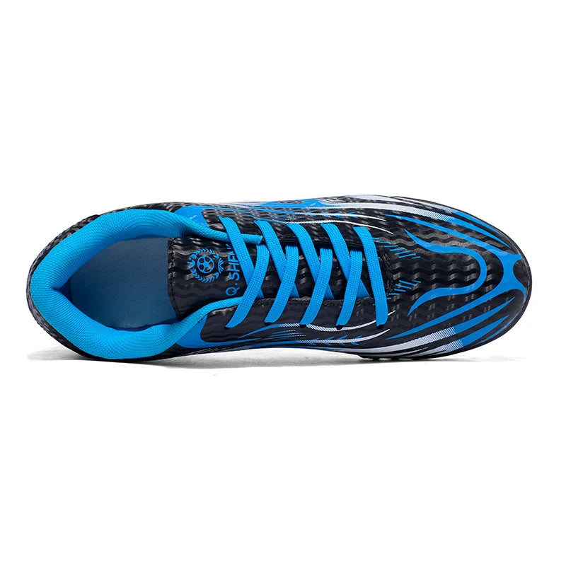 Scarpe da calcio da uomo, comode e traspiranti, per ragazzi, leggere e antiscivolo, scarpe da allenamento per erba, turf e sport all’aperto