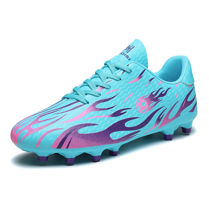 Professional Children's Football Shoes Outdoor Soccer Shoes Kids Futsal Sneakers Lightweight Non-slip Child Soccer Cleats Boys