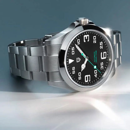 PAGANI DESIGN Orologio da uomo Top Brand 20bar impermeabile, orologio meccanico classico di lusso con vetro zaffiro, orologio automatico da polso da uomo