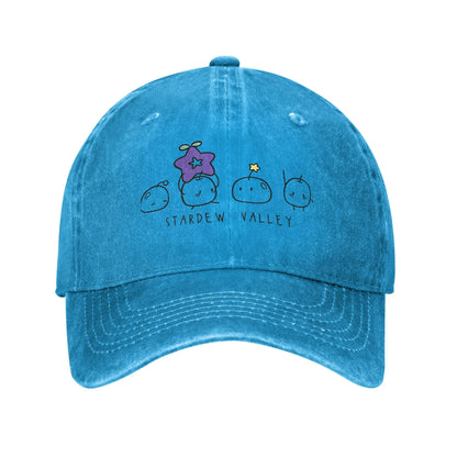 Καπέλο μπέιζμπολ Stardew Valley Sun y2k Αστείο Unisex-Έφηβοι Πλυμένα καπέλα χιπ χοπ Αντηλιακό σχέδιο Καπέλο Snapback για υπαίθρια αθλήματα Δώρο
