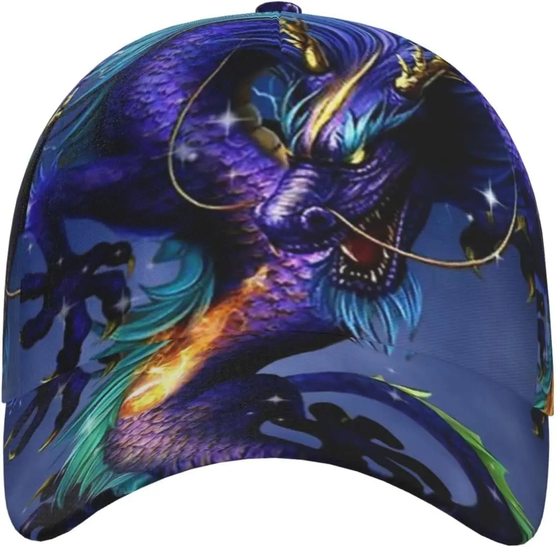 Casquette Snapback Dragon - Casquettes de baseball pour hommes - Casquette de soleil pour hommes - Casquette Trucker ajustable et tendance pour femmes et hommes