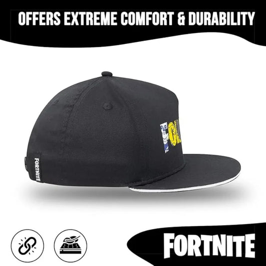 Fortnite Game Cap Cartoon Black Hat Adults Outdoor Travel Adjustable Sun Baseball Sports Cap