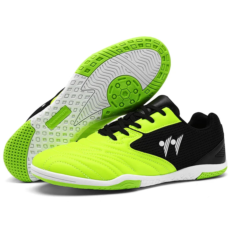 High-Quality New Men's Football Boots Grass High-Top Futsal Sneakers Soccer Shoes Non-Slip Match Indoor Hot-Selling Outdoor Sports