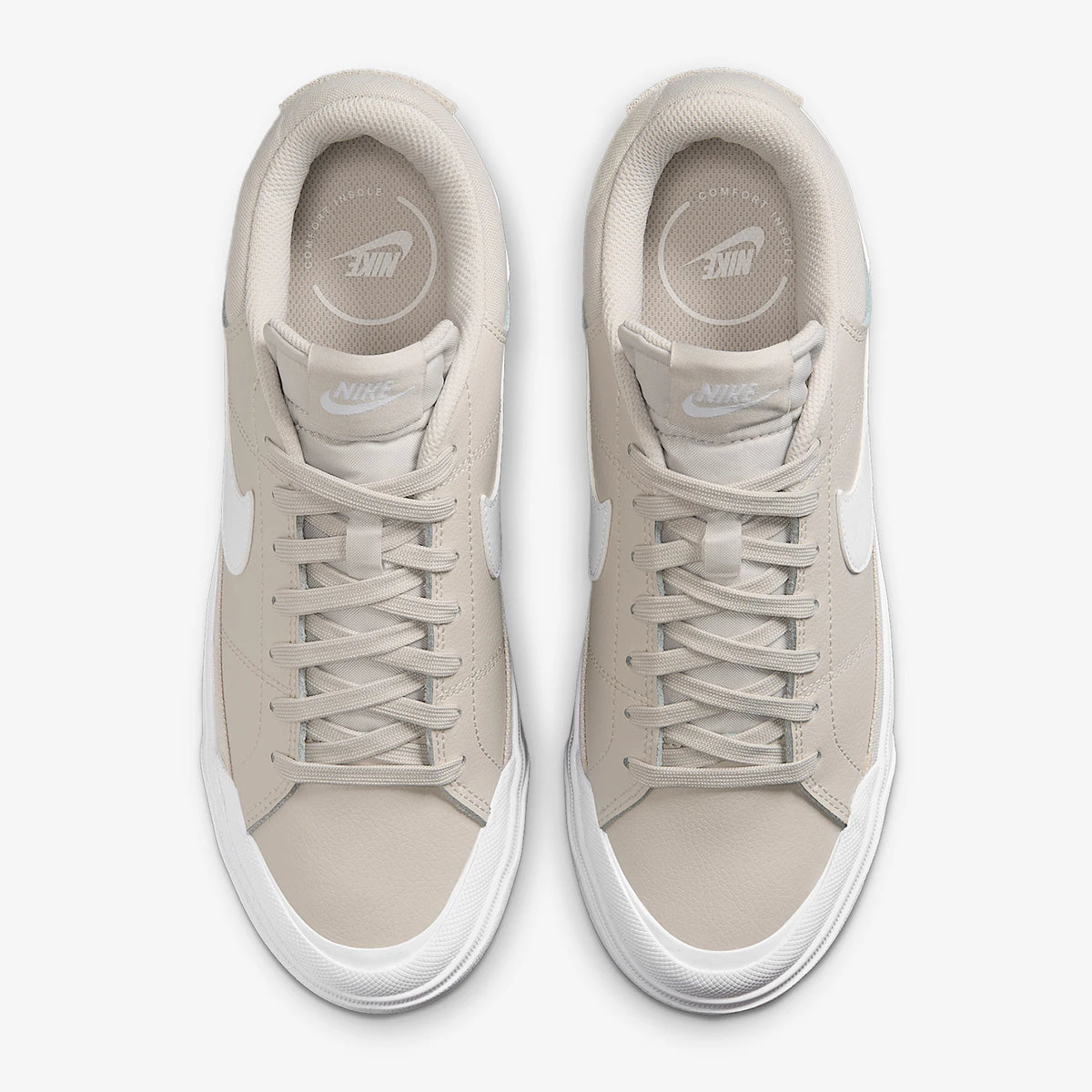 Nike Authentic Court Legacy Women's Platform Casual Sneakers DM7590-111