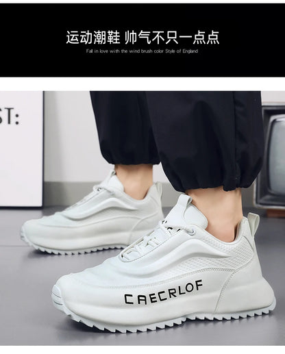 Brand protection 2026 new men's lightweight non-slip breathable wear-resistant running sports fashion versatile casual shoes
