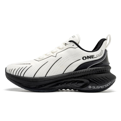 ONEMIX New Cushioning Running Shoes For Men Suitable for Heavy Runners Lace-Up Sports Women Non-slip Outdoor Athletic Male Sneakers