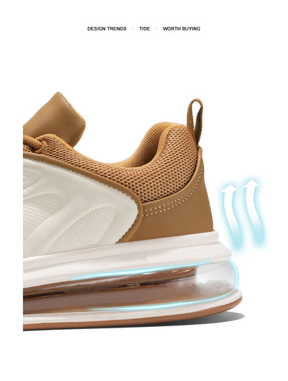 Air Cushion Men Sports Running Shoes Casual Breathable Lightweight Women's Comfortable Athletic Nonskid Walking Sneakers ﻿