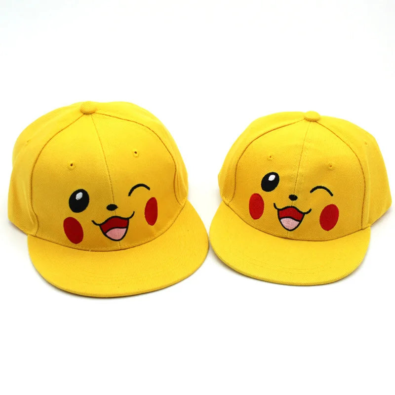 Καπέλο Anime Pokemon Καπέλο μπέιζμπολ Ρυθμιζόμενο Pikachu Cosplay Hip Hop Κινουμένων Σχεδίων Καπέλα για Ενήλικες Αγόρια Κορίτσια Παιδιά Δώρα Γενεθλίων