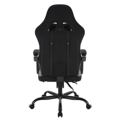 Silla de ordenador giratoria WOLTU con función de masaje, silla de oficina ergonómica con almohada y reposapiés, silla gaming ajustable en altura