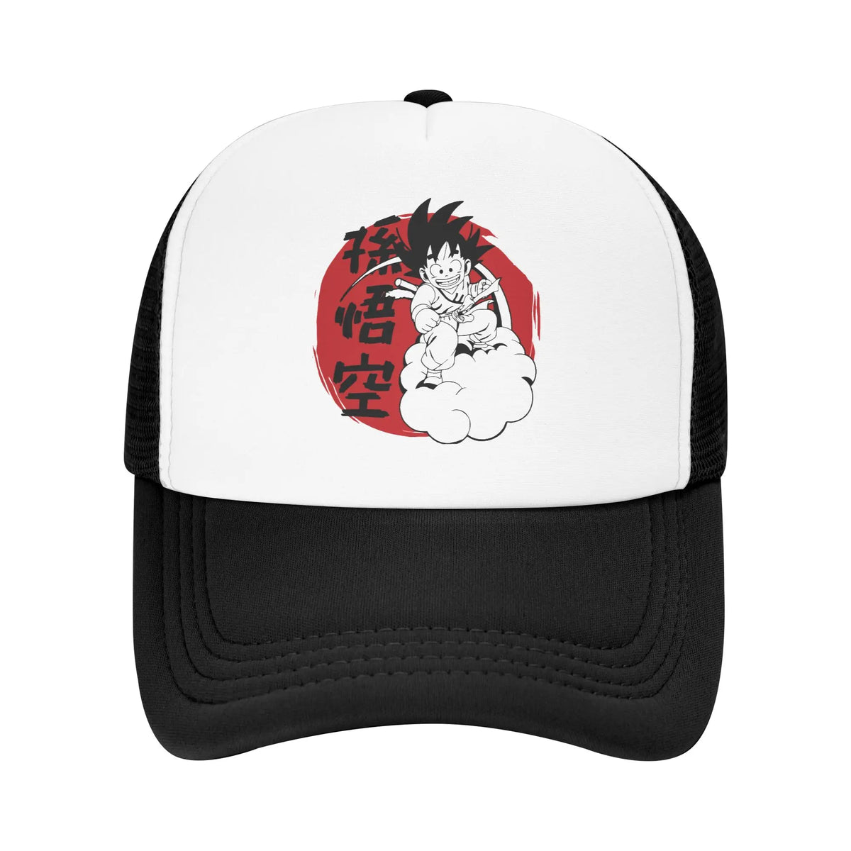 Son gohan D-Dragon Ball Z Trucker Hat Unisex Outdoor Hats Trucker Worker Cap Trucker Cap Snapback Caps Mesh Baseball Caps