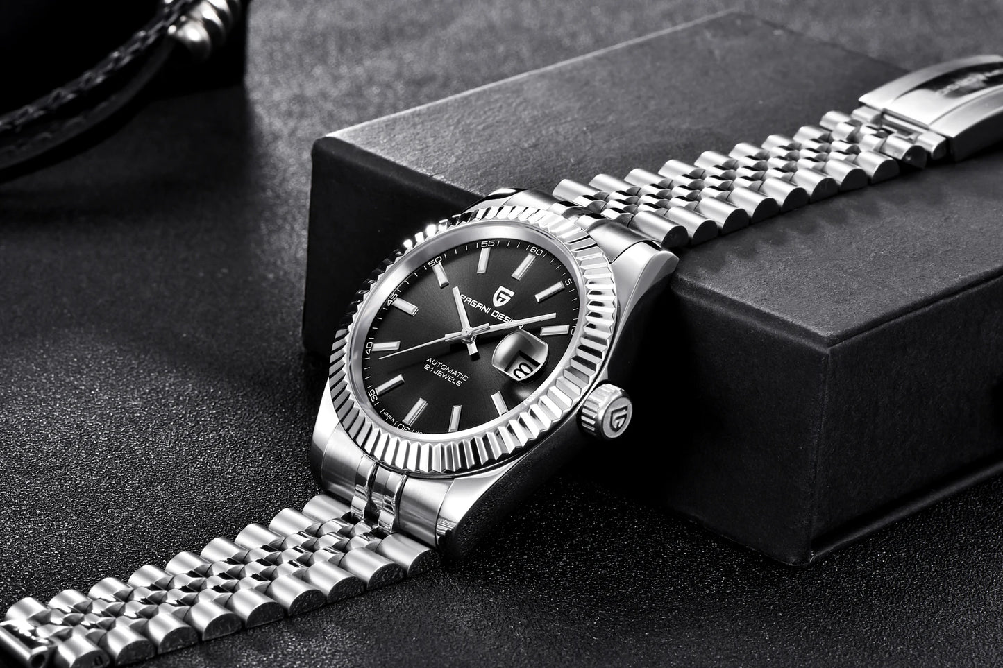 Orologi PAGANI DESIGN 2026 nuovi, meccanici di lusso oro e argento da uomo, in acciaio inossidabile, vetro zaffiro, automatici