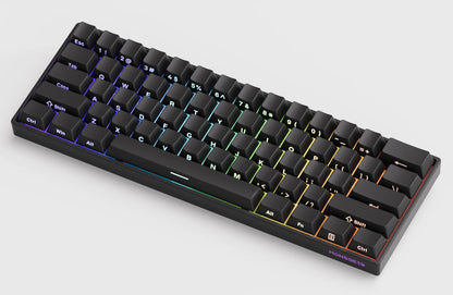 MONSGEEK FUN60 PRO&MAX HE Tastiera meccanica con switch magnetici 60% wireless da gaming, Rapid Trigger 8K ARGB, tastiera personalizzata