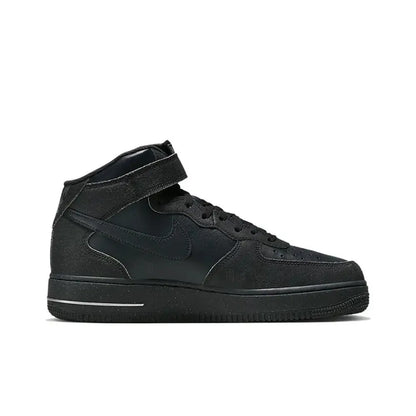Zapatillas unisex Nike Air Force 1 Mid - Sujeción del tobillo, comodidad clásica acolchada y durabilidad para uso durante todo el día DQ7666-001