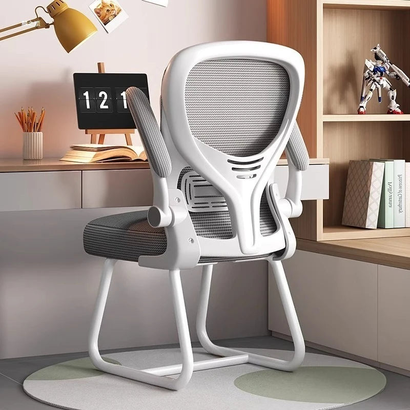 Silla para ordenador, silla con respaldo para el hogar y uso sedentario, escritorio de dormitorio, estudio y oficina, silla e-sports, silla ergonómica.
