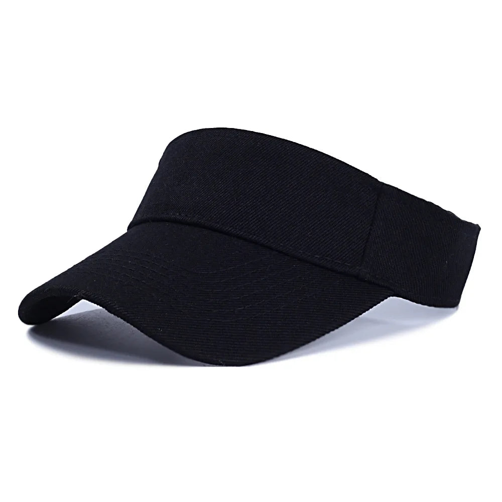 1pc Structured Brim Quick-Dry Sun Visor Hat for Women,Lightweight Sun Protection Sports Visor for Running Golf Tennis Pickleball