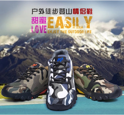 Casual Shoes Men Summer Outdoor Sneakers Women’s Footwear Trainer Waterproof Camouflage Army Shoe Male Military Shoes Tennis Jeans