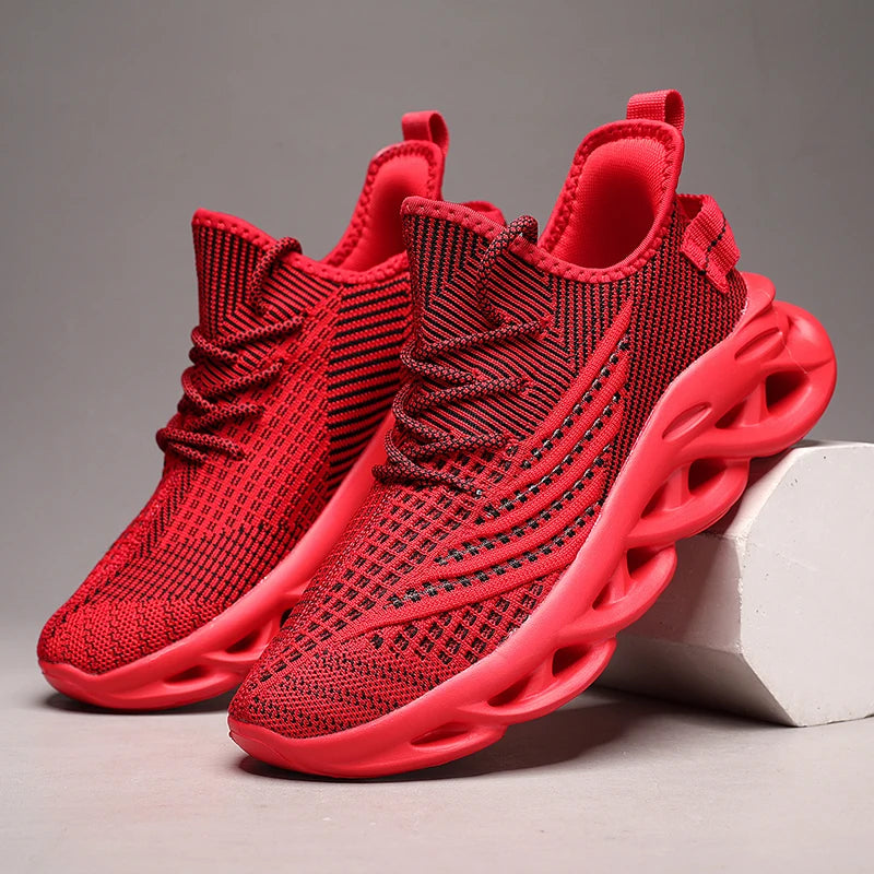 Sneakers da uomo comode e traspiranti in mesh, scarpe da tennis outdoor sportive per running, palestra e jogging, leggere e basse, scarpe da camminata da uomo