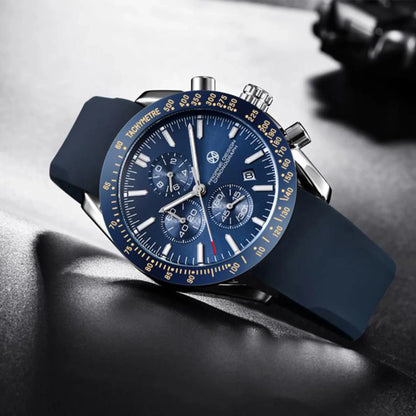 PAGANI DESIGN 45MM 2026 Relógio masculino de quartzo 30M impermeável, luxo business em aço inoxidável Relogio Masculino 5140