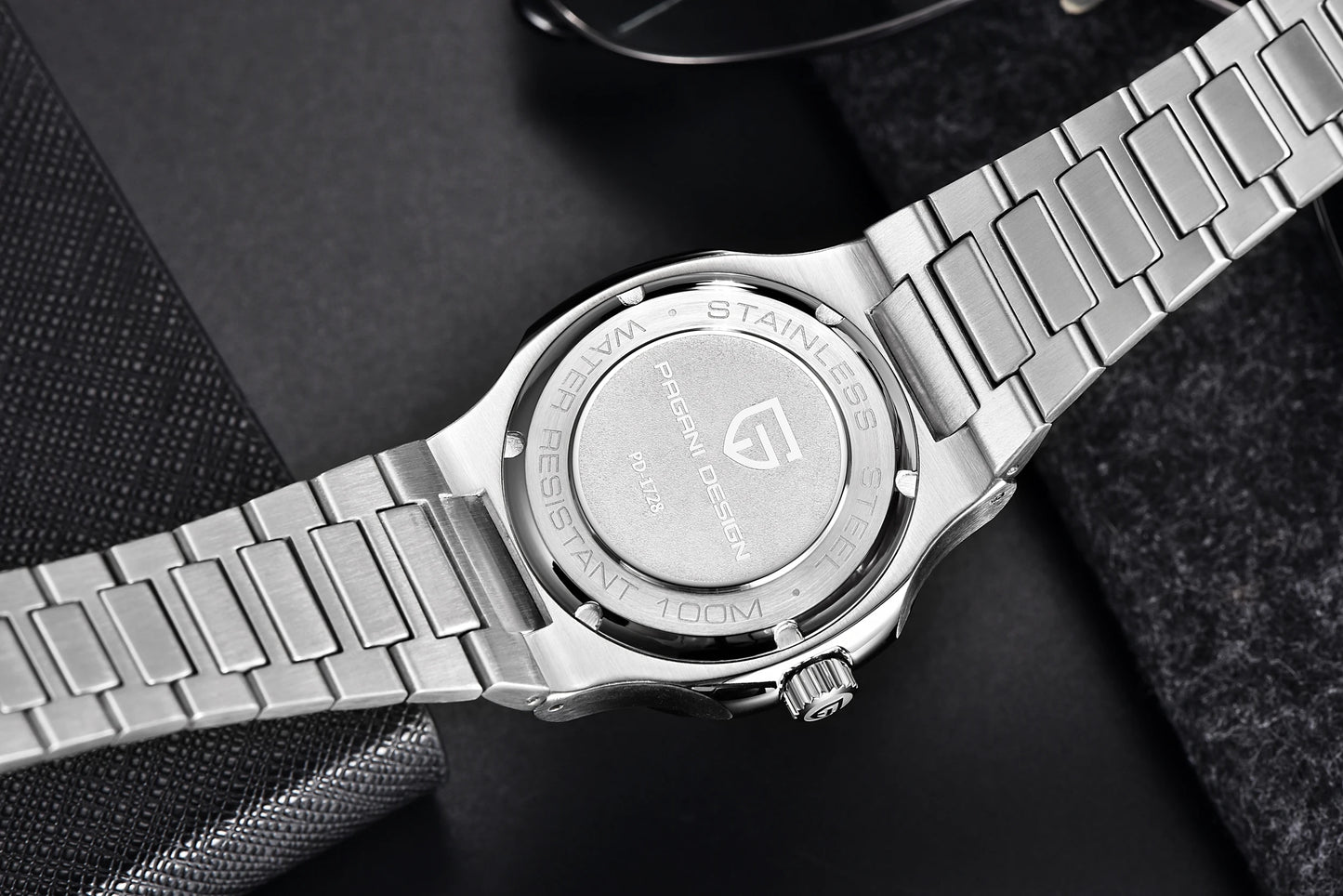 PAGANI DESIGN 2026 Nuovo orologio automatico di lusso da uomo, orologio da polso meccanico in acciaio inossidabile con vetro zaffiro, quadrante tonneau 40MM
