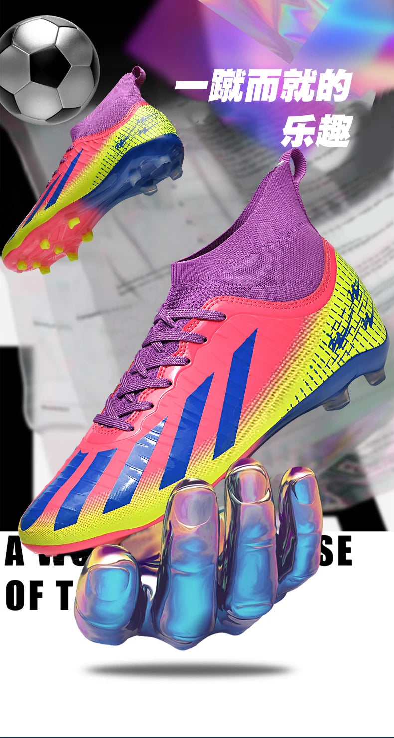 Double Star 2026 New Low-Top AG Football Boots Ultralight Professional Outdoor Men's Soccer Cleats Size 35-45