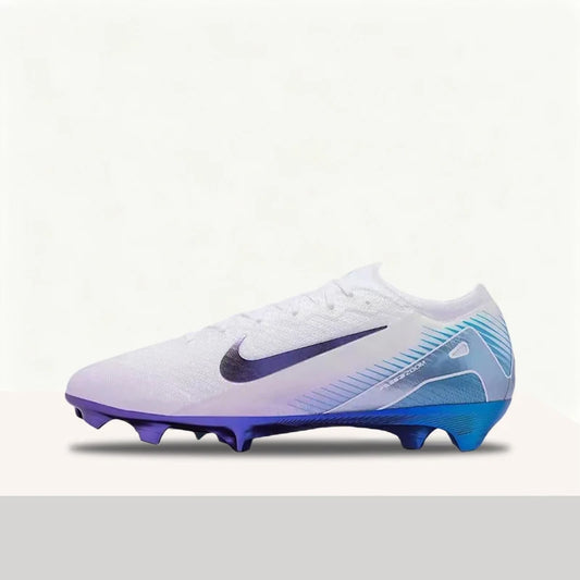 Nike Mercurial Vapor 16 Elite LV8 – меки, дишащи, универсални, издръжливи и с амортизация футболни бутони за мъже – бяло/синьо HV4887-100