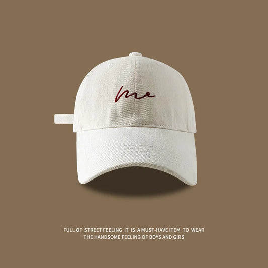 1pc leisure relax Face recognition hat,duckbill cap,men's embroidered letters,simple and versatile,fashionable baseball caps