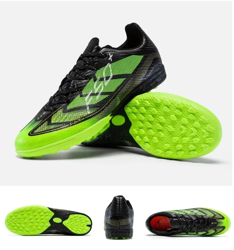 Nouvelles chaussures de football pour hommes, chaussures de soccer pour terrain en herbe, chaussures d'entraînement, chaussures de sport ultralégères, chaussures de match professionnelles, baskets antidérapantes unisexes.