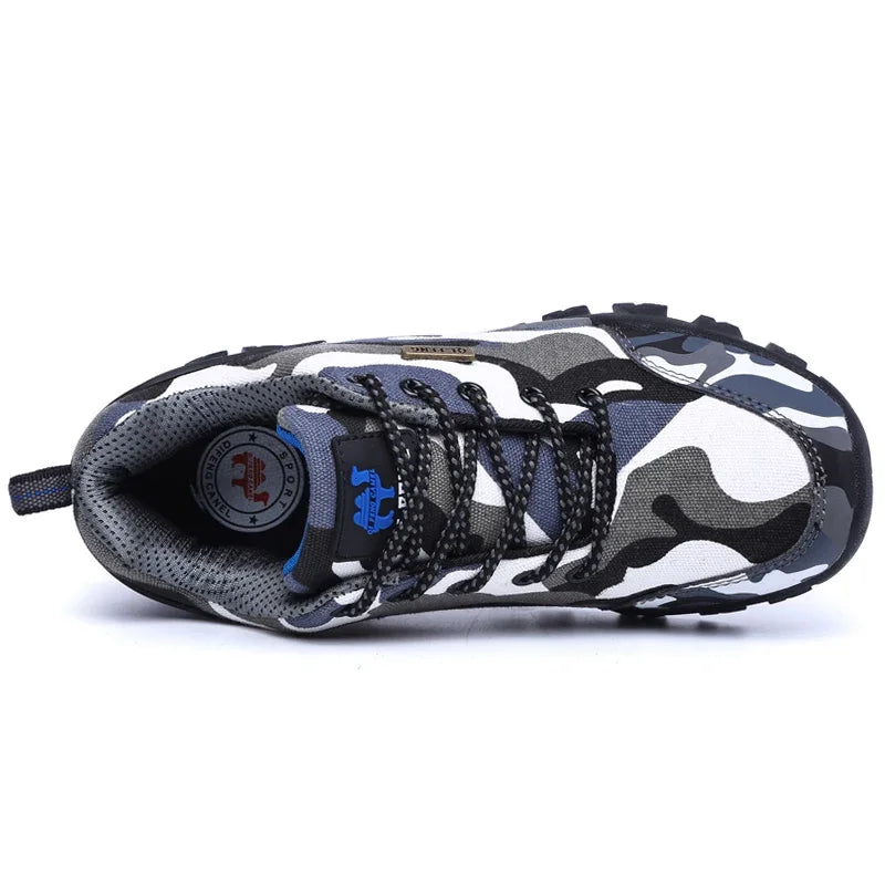 Casual Shoes Men Summer Outdoor Sneakers Women’s Footwear Trainer Waterproof Camouflage Army Shoe Male Military Shoes Tennis Jeans