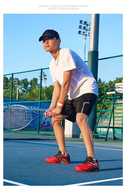 Professionelle Badminton-Schuhe, Sneaker, atmungsaktive, rutschfeste Tennis- und Sportschuhe für Herren und Damen, Trainingssneaker
