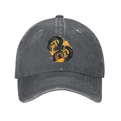 Vintage Dragon Ball Z Attack of Shenron Baseball Caps Men Women Distressed Denim Washed Cap Outdoor Running Golf Gift Hats Cap