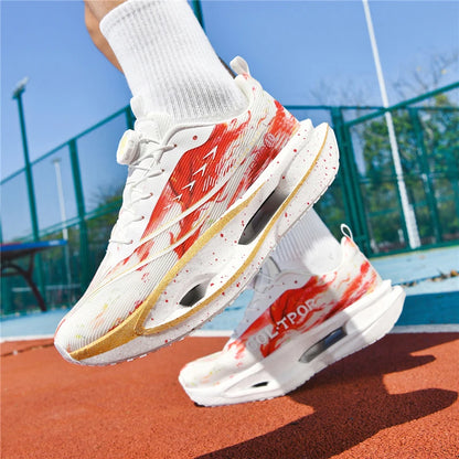 Zapatillas deportivas unisex nuevas con suela suave, amortiguación, diseño ligero y antideslizante, para entrenamiento profesional, cómodas, duraderas y casuales