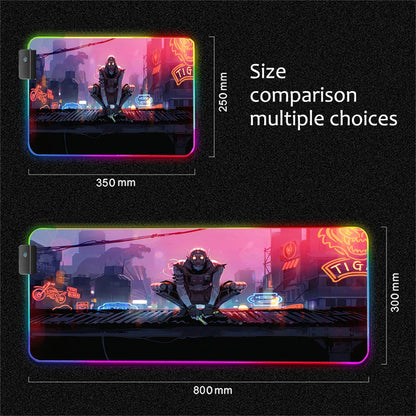 RGB Apex Legends Keyboard Mousepad Computer Gaming Cool Mouse Pad Speed Large Accessories Mouse Mats Office Desk Protector Mat