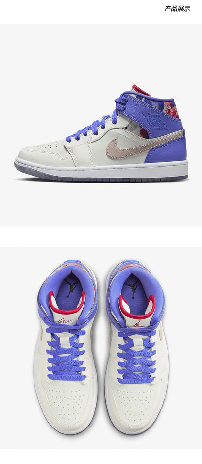 Zapatillas de skate Nike Air Jordan 1 Mid SE auténticas para mujer FD4331-121